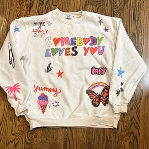 Mayfair Colorful Graphic Sweatshirt
